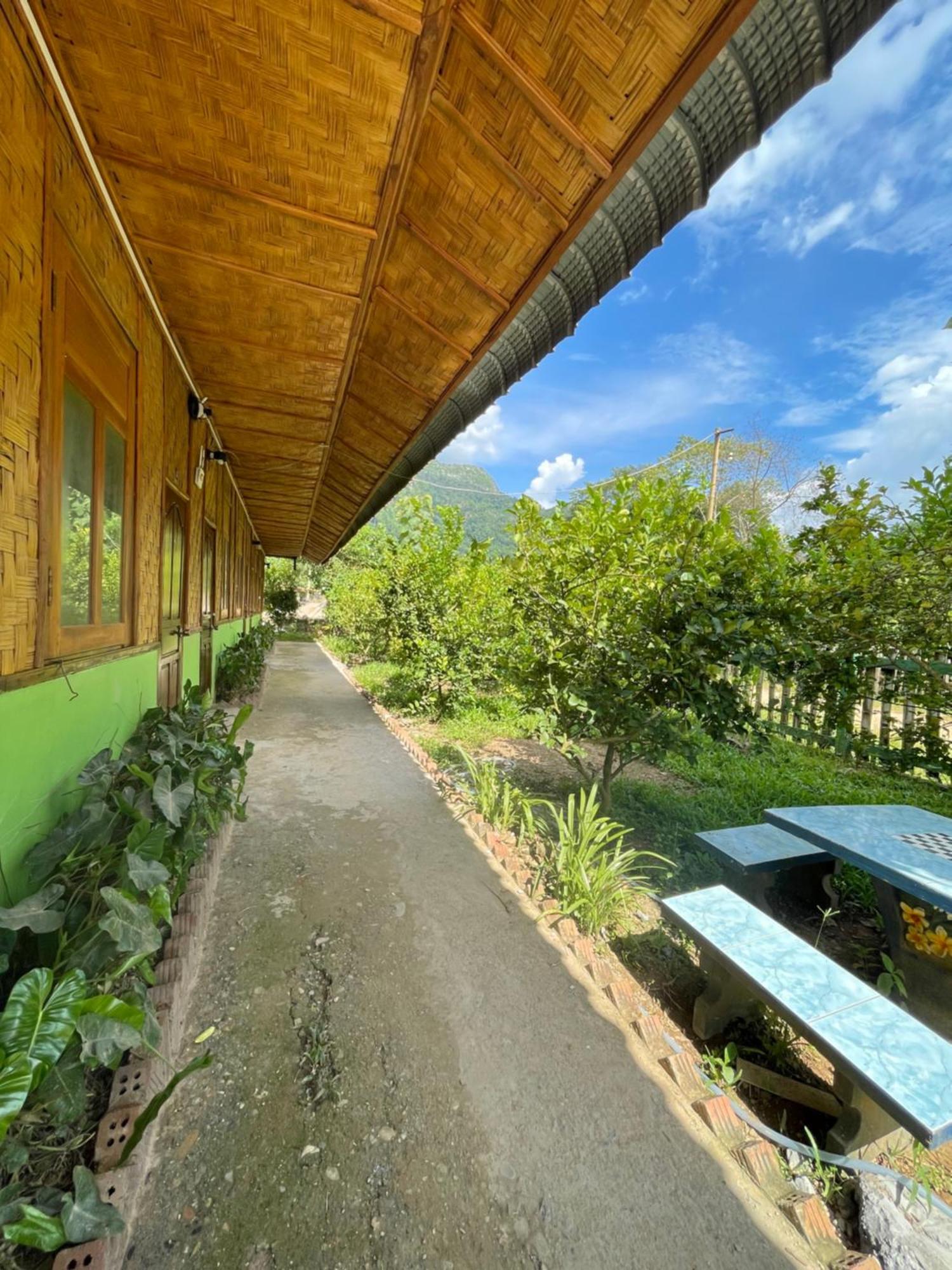 Nong Khiaw Ing Ing Mountain View Bed & Breakfast Eksteriør bilde