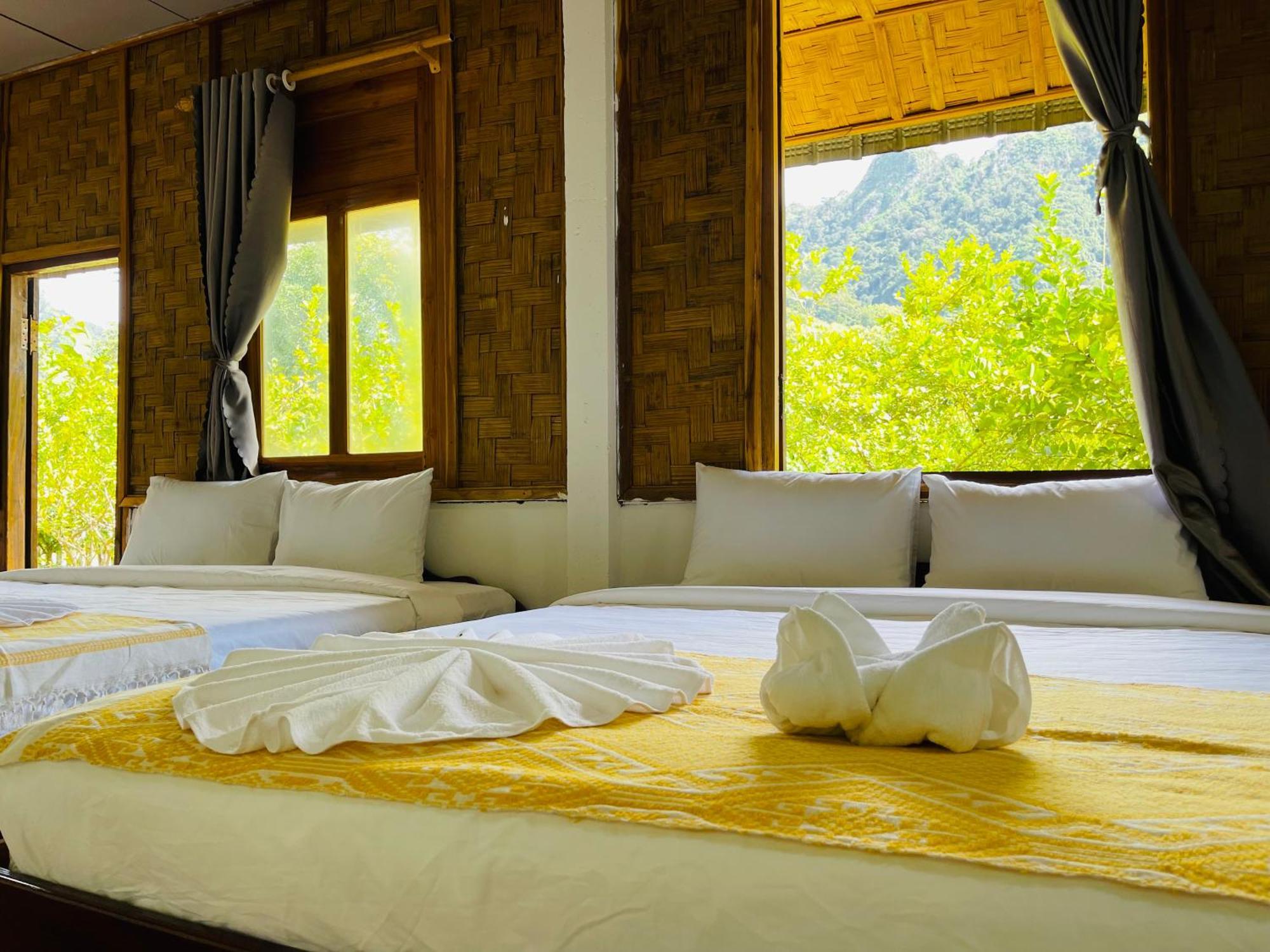Nong Khiaw Ing Ing Mountain View Bed & Breakfast Eksteriør bilde